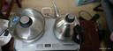 金灶（KAMJOVE）全自動(dòng)上水電熱水壺恒溫一體機桌泡茶煮水壺304不銹鋼電茶壺茶臺燒水壺燒水器茶具套裝 FM-8銀色 0.9L 曬單實(shí)拍圖