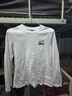 回力（Warrior）重磅純棉透氣長(cháng)袖t恤男春秋季青少年休閑潮流運動(dòng)體恤上衣打底衫 曬單實(shí)拍圖