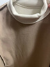 浪莎秋冬加絨加厚半高領(lǐng)打底衫女7A抗菌防螨羊羔絨內搭打底保暖秋衣 曬單實(shí)拍圖