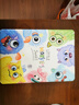 QBOSS適用ipad air2保護套ipad 5保護殼6代軟氣囊防摔書(shū)本卡通可愛(ài)小怪獸 曬單實(shí)拍圖