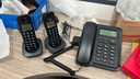 飛利浦（PHILIPS）數字無(wú)繩電話(huà)機 無(wú)線(xiàn)座機 子母機 辦公家用 信號覆蓋廣 屏幕白色背光 DCTG167一拖二黑色 曬單實(shí)拍圖