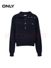 ONLY 2025秋季優(yōu)雅知性插肩袖純色大翻領(lǐng)針織衫女|125313027 曬單實(shí)拍圖