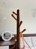 顧家家居實(shí)木衣帽架掛衣架落地衣架家用置物架衣服收納架簡(jiǎn)約掛包架掛衣桿 【加厚款】樹(shù)形實(shí)木衣帽架胡桃色 送貨上門(mén) 曬單實(shí)拍圖