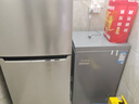 美的（Midea）100L單溫家用冰柜減霜冷藏冷凍柜兩用小冰柜一級能效節能冷柜小型冰箱BD/BC-100KMF(E)國家補貼 曬單實(shí)拍圖