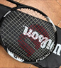 Wilson威爾勝費德勒control小黑拍全碳素進(jìn)階拍網(wǎng)球拍減震大拍面 曬單實(shí)拍圖