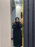 波司登極寒鵝絨羽絨服男女情侶同款冬季加厚超長(cháng)款大毛領(lǐng)保暖外套 曬單實(shí)拍圖