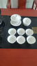 琦軒源羊脂玉瓷功夫茶具套裝家用辦公室白瓷喝茶蓋碗茶杯陶瓷泡茶器整套 曬單實(shí)拍圖