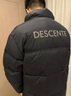迪桑特（DESCENTE）迪桑特休閑運動(dòng)瑞士國家隊合作男女同款短款運動(dòng)羽絨服 BK-黑色-D5493SDJ68 L (175/96A) 曬單實(shí)拍圖