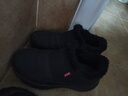 足力健老人鞋加絨羊毛靴中老年防寒保暖雪地靴棉鞋冬季男鞋 8689K黑色42 曬單實(shí)拍圖