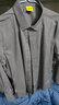 JEEP吉普長(cháng)袖襯衫男秋冬季商務(wù)休閑襯衣男士寬松上衣服男裝 灰色 XL 曬單實(shí)拍圖
