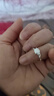 銀千惠施華洛世奇鋯999純銀女山茶花戒指輕奢新年情人節生日禮物送女友 曬單實(shí)拍圖