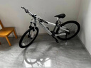 千里達（TRINX）M985山地自行車(chē)禧瑪諾21速油壓碟剎暮云灰15寸 曬單實(shí)拍圖
