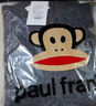 大嘴猴（paul frank）毛衣男士秋冬季休閑針織衫男半高領(lǐng)拉鏈毛線(xiàn)上衣外套 深灰色 M 曬單實(shí)拍圖