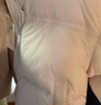 三彩2025冬季新款短款羽絨服連帽白鴨絨面包服寬松純色簡(jiǎn)約女 蜜桃粉 L 165/88A 曬單實(shí)拍圖