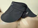 蕉下（beneunder）遮陽(yáng)帽女防曬帽子太陽(yáng)帽黑膠空頂帽防紫外線(xiàn)夏季蛋卷收納便攜黑 曬單實(shí)拍圖