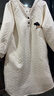 古今（GUJIN）新品空氣夾棉睡裙女睡衣秋冬季長(cháng)袖加厚保暖夾層臘腸狗學(xué)生家居服 曬單實(shí)拍圖