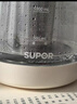 蘇泊爾（SUPOR）養生壺316L不銹鋼1.5L煮茶器花茶壺恒溫水壺燒水壺電水壺辦公室保溫煮茶壺帶濾網(wǎng) SW-15YJ01 曬單實(shí)拍圖