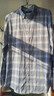 七匹狼長(cháng)袖襯衫男士秋季格紋商務(wù)休閑襯衣萊賽爾柔軟舒適通勤衣服男裝 曬單實(shí)拍圖
