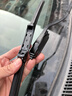 特氟龍 TEFLONE雨刮器納智捷U6（14-18款）專(zhuān)用適配無(wú)骨膠條靜音雨刷片24+17A 曬單實(shí)拍圖