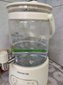九陽(yáng)（Joyoung）養生壺3L大容量 水龍頭煮茶器花茶桶養生燒水壺家用新款煮茶壺大容量玻璃花茶壺電熱水壺 WY606-24小時(shí)保溫預約 3L 曬單實(shí)拍圖