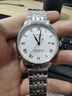 天王（TIAN WANG）情侶手表百搭簡(jiǎn)約防水全自動(dòng)機械男表鋼帶商務(wù)腕表情人節生日禮物 男表GS51152S.D.S.B 曬單實(shí)拍圖