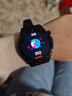 HKMW華 為（HUAWEl）適用血糖智能手表血壓血脂尿酸一體機測心率血氧睡眠監測藍牙通話(huà)SOS一鍵求救男女 黑色硅膠【血糖血脂血壓+高清通話(huà)】 曬單實(shí)拍圖