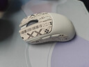 狼蛛（AULA）SC580SE/SC580pro無(wú)線(xiàn)藍牙有線(xiàn)三模鼠標 10000DPI游戲鼠標 輕量化電競鼠標電腦筆記本通用 月光白【防滑貼+鼠標墊】 曬單實(shí)拍圖