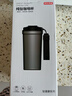 京東京造 鈦健康咖啡杯【內外純鈦】保溫便攜隨行高檔送禮水杯 灰520ml 曬單實(shí)拍圖