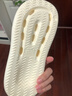 潔麗雅可愛(ài)拖鞋女士夏季外穿卡通新款eva室內家居浴室厚底防滑涼拖鞋男 焦糖白 【立體卡通小狗】 38-39 【適合37-38碼】 曬單實(shí)拍圖