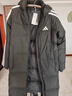 阿迪達斯（adidas）男 運動(dòng)型格系列 3S L DOWN JKT 長(cháng)款羽絨服 KC2498 黑色  M  曬單實(shí)拍圖