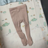 乖奇熊女寶寶白色連褲襪大pp春秋季可愛(ài)連體襪嬰兒童打底褲襪秋冬 曬單實(shí)拍圖