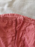 羅蒙（ROMON）高端天絲棉麻襯衫女短袖夏季新款襯衣老媽寬松氣質(zhì)小衫亞麻上衣薄 高檔品牌珊瑚色 4XL 145-160斤 曬單實(shí)拍圖