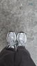 達芙妮銀灰色老爹鞋女2026新款春季復古格雷系增高休閑鞋子運動(dòng)鞋女 曬單實(shí)拍圖