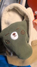 偶森兒童帽子冬季保暖圍脖防風(fēng)面罩一體帽男女童口罩護耳巴拉克拉法帽 曬單實(shí)拍圖