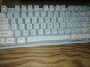 銀雕(YINDIAO) K500鍵盤(pán)彩包升級版 機械手感 游戲背光電競辦公USB外接 全尺寸 藍白雙拼白光有線(xiàn)鍵盤(pán) 曬單實(shí)拍圖