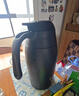 膳魔師（THERMOS） 保溫壺家用大容量辦公熱水瓶暖壺2L男女不銹鋼真空水壺 THS/THX THX-2000黑色 2L 曬單實(shí)拍圖