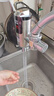 奧克斯電熱水龍頭免安裝速熱龍頭家用即熱水龍頭加熱接駁式廚寶小型熱水器冷熱兩用 【數顯款】不銹鋼機身+漏保插頭 曬單實(shí)拍圖