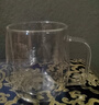 品喻（PINYU）雙層玻璃杯馬克杯咖啡杯高顏值杯子家用高硼硅水杯茶杯加厚450ml 曬單實(shí)拍圖