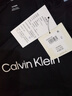 Calvin KleinJeans春秋男女情侶中性休閑通勤ck印花打底衫圓領(lǐng)長(cháng)袖T恤上衣 UB1-太空黑 S 曬單實(shí)拍圖