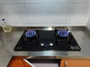 康佳（KONKA）燃氣灶煤氣灶雙灶家用 5.2kW極焰可拆卸清潔嵌入式臺式雙灶具 防爆玻璃面板 JZT-B500Y（天然氣） 曬單實(shí)拍圖