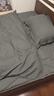 雅鹿單人雙人床上用品被子被芯+四件套+枕芯被褥全套裝褥子學(xué)生宿舍 高級灰 單人宿舍被芯1.5*2m 5斤 床單款 五件套 曬單實(shí)拍圖
