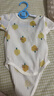 童泰（TONGTAI）嬰兒包屁衣夏季純棉寶寶連體衣衣服哈衣爬服薄款睡衣綠色66cm 曬單實(shí)拍圖