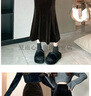 啄木鳥(niǎo)春秋金絲絨半身裙女加絨秋冬新款高腰顯瘦a字包臀裙長(cháng)裙魚(yú)尾裙 黑色絲絨魚(yú)尾裙【加絨款】 L 建議100-115斤 曬單實(shí)拍圖