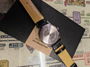 萬(wàn)晨手表帶男真皮適用西鐵城天梭浪琴美度天王卡西歐DW黑色20mm銀針扣 曬單實(shí)拍圖