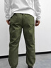 JEEP SPIRIT吉普工裝褲男春夏季男士純棉寬松垂感百搭哈倫男褲休閑束腳褲子男 537軍綠常規 L 碼(115斤-130斤) 曬單實(shí)拍圖