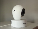 普聯(lián)（TP-LINK）監控攝像頭 500萬(wàn)3K智能雙光全彩夜視 360度全景手機遠程語(yǔ)音通話(huà) 寶寶寵物室內家用安防 IPC45AW 曬單實(shí)拍圖