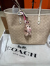 蔻馳（COACH）【品牌直供】女士CITY33大號雙面手提托特包CBQ38新年禮物 曬單實(shí)拍圖