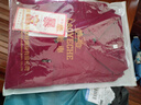 老爺車(chē)純棉長(cháng)袖T恤秋季加肥加大肥佬爸爸裝翻領(lǐng)特大碼胖哥長(cháng)袖polo.衫 311-2酒紅-真口袋 180/96A 建議145-160斤 曬單實(shí)拍圖