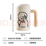 BABLOV【京東限定】花伴森修狗保溫杯女士水杯女生馬克杯陶瓷內膽禮物 曬單實(shí)拍圖