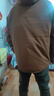 JEEP吉普羽絨服男冬季短款連帽保暖外套男士休閑夾克衣服男裝 棕色 XL 曬單實(shí)拍圖